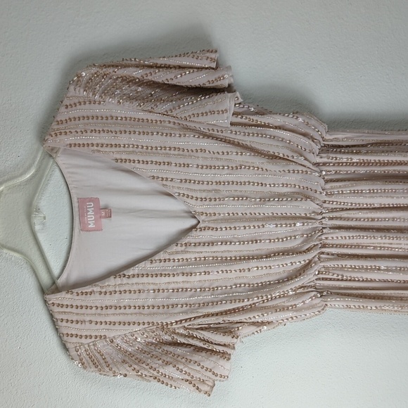 Show Me Your Mumu Flutter Maxi Dress Womens xxl Show Me The Ring Crisp - Picture 2 of 16